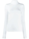 Wolford Aurora Long-sleeve Turtleneck Sweater In Multi-colored