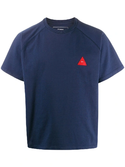 Gr-uniforma Short Raglan-sleeved T-shirt In Blue