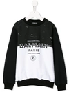 Balmain Things Have To Change Sweatshirt In Black