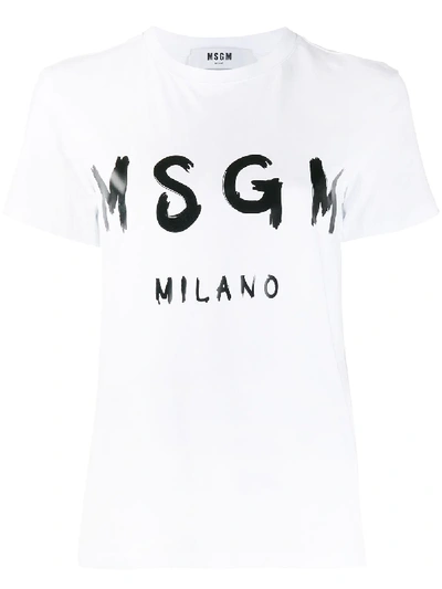 Msgm Topwear In White