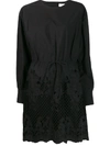 SEE BY CHLOÉ BRODERIE LASER-CUT DRESS