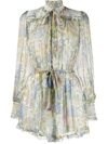 ZIMMERMANN SUPER EIGHT SILK PLAYSUIT