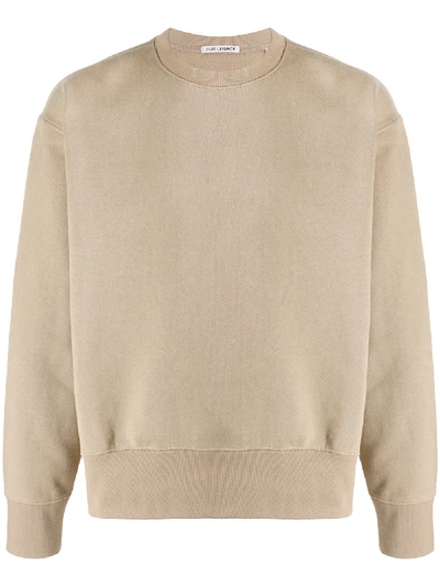 Our Legacy Crew Neck Jumper In Neutrals