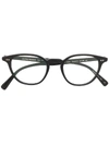 Oliver Peoples Emerson Round Frame Glasses In Black