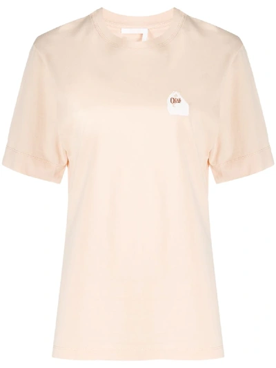 Chloé Logo T In 粉色