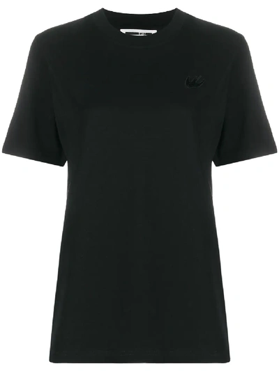 Mcq By Alexander Mcqueen Short-sleeve Fitted T-shirt In Black