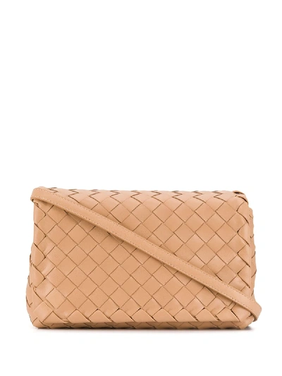 Bottega Veneta Intrecciato Weave Shoulder Bag In N,a