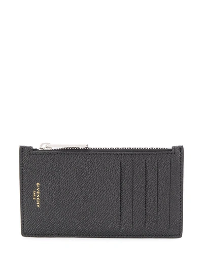 Givenchy Eros Zipped Cardholder In Black