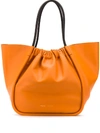 Proenza Schouler Xl Ruched Tote In Orange