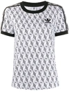 ADIDAS ORIGINALS ALL-OVER LOGO T-SHIRT