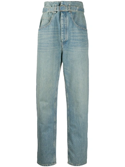 Isabel Marant Étoile Gloria High-rise Jeans In Blue