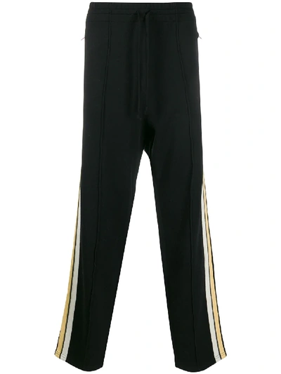 Isabel Marant Derring Side-stripe Track Trousers In Black