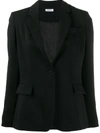 P.a.r.o.s.h Classic Single-breasted Blazer In Black