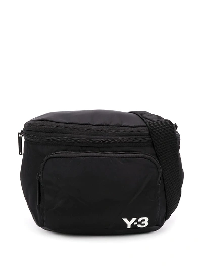 Y-3 Packable Logo Backpack In 黑色