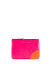 Comme Des Garçons Super Fluo Wallet In 粉色