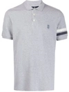 BRUNELLO CUCINELLI COTTON POLO SHIRT WITH LOGO