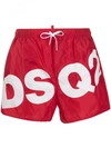 DSQUARED2 Logo Print Sea ??boxer