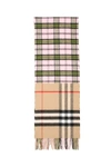 BURBERRY TARTAN AND GIANT CHECK SCARF,11188302