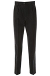 DOLCE & GABBANA PINSTRIPED TROUSERS,11188421