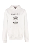 GIVENCHY COTTON SWEATSHIRT WITH PRINTED LOGO,11188204