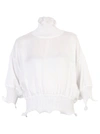 GIVENCHY RUCHED BLOUSE,11188535