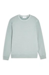 Topman Ottoman Sweatshirt In Sage Green