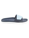 BUSCEMI SUEDE & LEATHER SLIDES,0400012011095