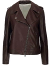 BRUNELLO CUCINELLI BRUNELLO CUCINELLI BIKER JACKET