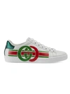 GUCCI INTERLOCKING G ACE SNEAKERS,577145 A38V0