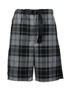 ALEXANDER WANG Wool Tartan Shorts,6WC1204016