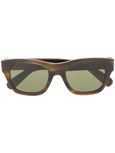 Oliver Peoples Keenan Tortoise-shell Sunglasses In Brown