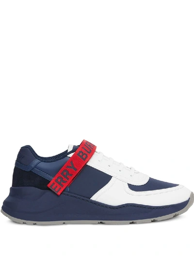 Burberry Ronnie Sneaker In Blue