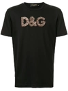 DOLCE & GABBANA LEOPARD PATCH LOGO T-SHIRT