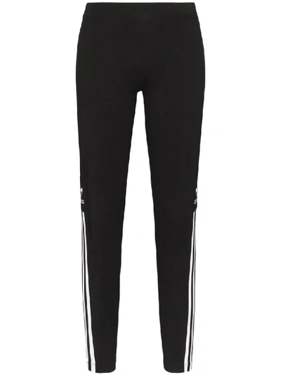 Adidas Originals Trefoil Logo Performance Leggings In Black