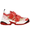 SERGIO ROSSI EXTREME trainers IN LEATHER AND MESH,11187648