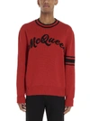 ALEXANDER MCQUEEN ALEXANDER MCQUEEN INTARSIA LOGO SWEATER