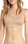 Yummie Salma Seamless Shaping Bralette In Almond