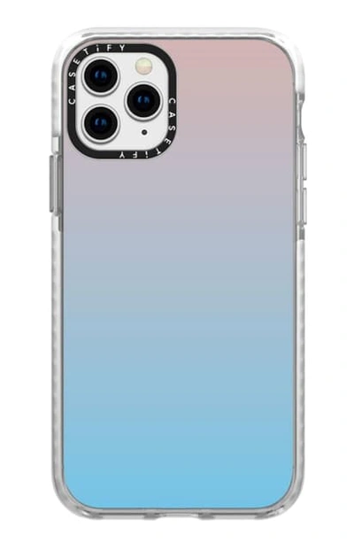 Casetify Blue Pink Gradient Iphone 11 Pro Phone Case In Pink/blue