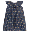 STELLA MCCARTNEY PRINTED COTTON-CHAMBRAY DRESS,P00447503