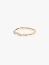 Suzanne Kalan 18k Yellow Gold Skinny Baguette Diamond Ring In Yellow Gold