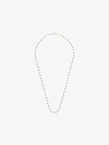 Gigi Clozeau 18k Rose Gold 50 Cm Beaded Necklace In 20 Black