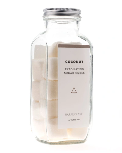 Harper+ari Exfoliating Sugar Cube Bottle - Coconut