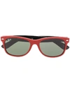Ray Ban New Wayfarer Square-frame Sunglasses In 红色