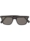 Oliver Peoples Rs2o Lachman 50mm Polarized Square Sunglasses In Black