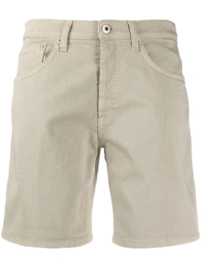 Dondup Holly Denim Shorts In Neutrals