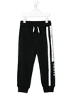 Givenchy Logo-print Track Trousers In Black