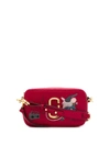 MARC JACOBS PRINTED CARTOON MOTIF CAMERA BAG