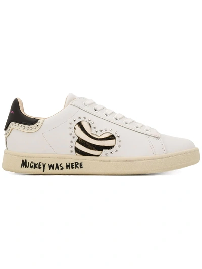 Moa Master Of Arts Mickey Was Here Trainers In White