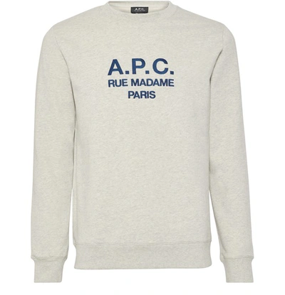 Apc Rufus Sweatshirt In Powder