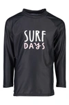 Snapper Rock Surf Days Long Sleeve Rashguard In Yellow
